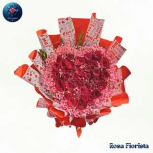 Red Rose Bouquet romantic red roses elegant floral arrangement perfect love gift delivery in Milano