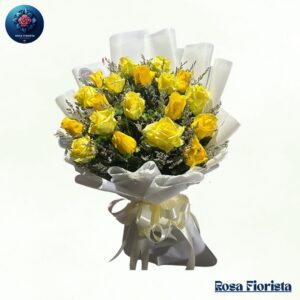 Yellow Rose Bouquet bright cheerful yellow roses elegant floral gift perfect for joy and friendship in Milano